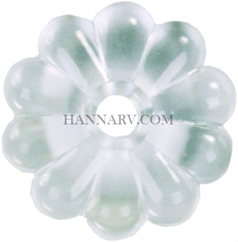 JR Products 20465 Plastic Rosettes Clear